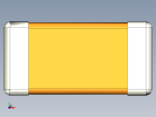 元器件3D封装C0201_03517前视缩略图