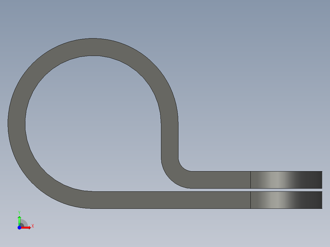 HP 系列 P 夹-H5P-BK前视图