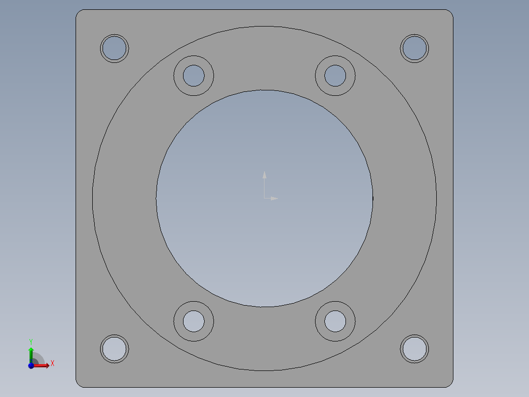 模组KK-86-F8 安川750W电机板(安川=台达 汇川 三菱 富士 禾川).SLDPRT前视图