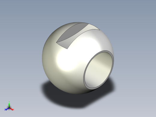 管道手动球阀-水管开关阀-手动阀门395_01_E_1_ball正等轴测缩略图