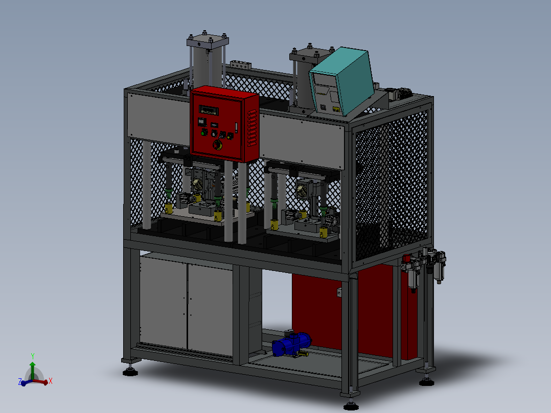 汽车引擎泄漏检测机