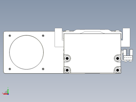 TPA-KNR-86E-1610C-L650A1-ML-P40-N3线性模块铝制底座后视缩略图