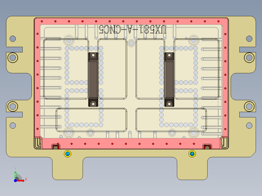 UX581-A-笔记本CNC工装夹具三维模型CNC5-190626前视图