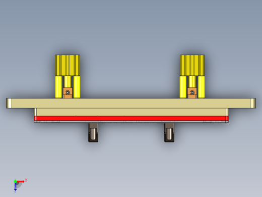 UX581-A-笔记本CNC工装夹具三维模型CNC5-190626俯视缩略图