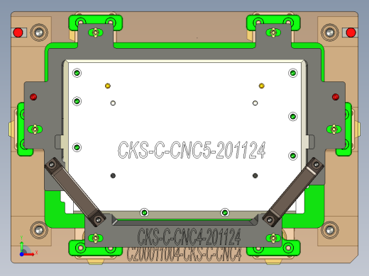 CKS-C-笔记本CNC工装夹具三维模型CNC4-201124前视缩略图