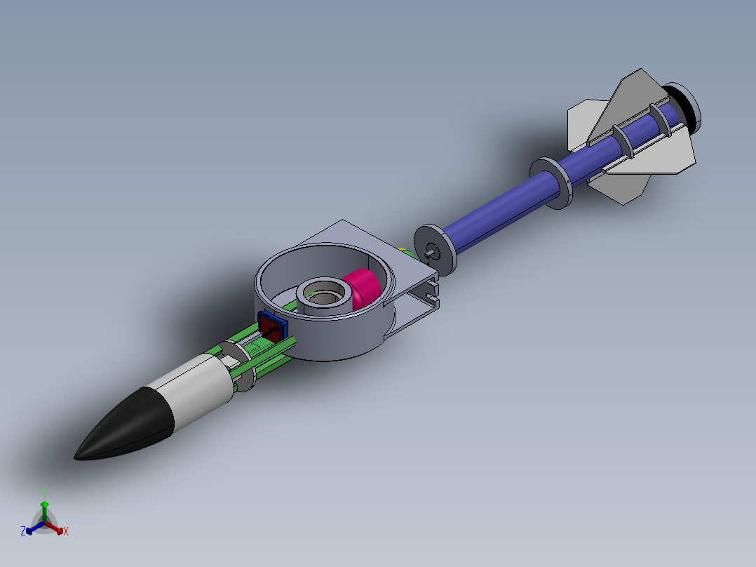 火箭(35)正等轴测图