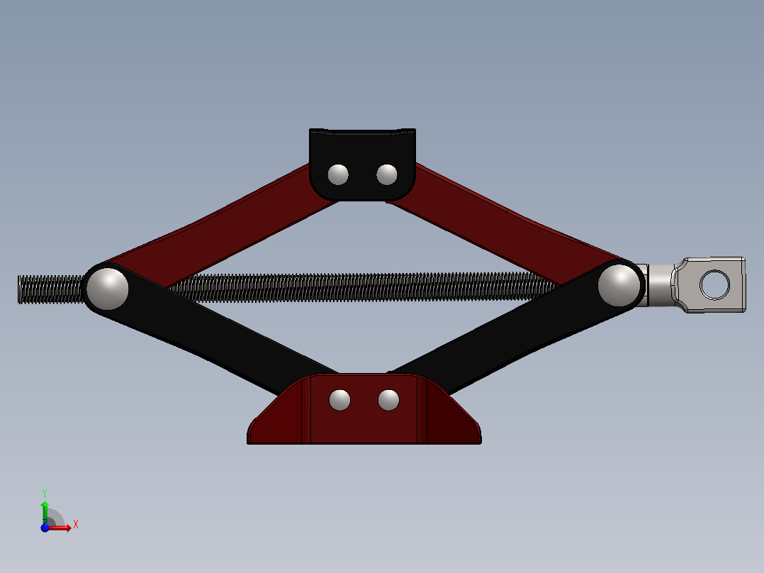 剪叉式升降机 、升降机(59)前视图