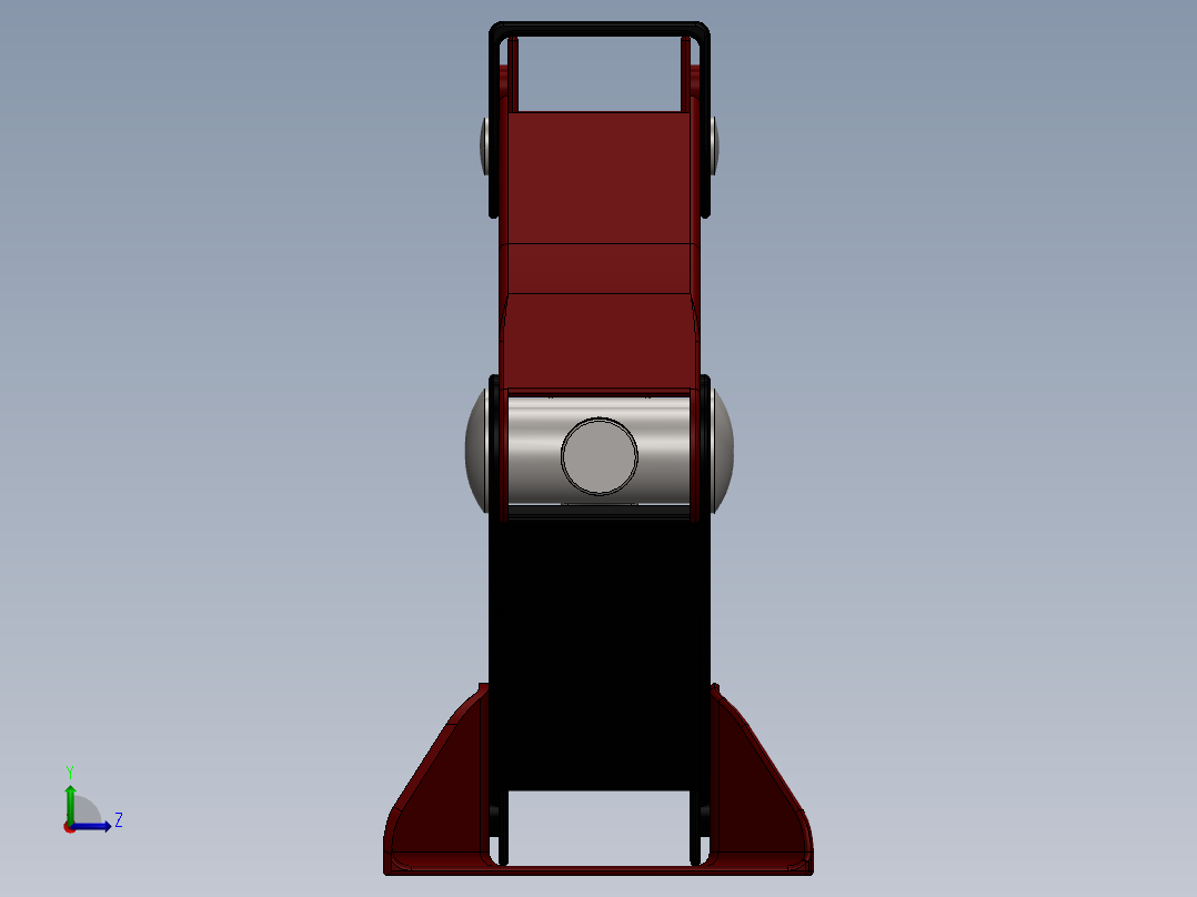 剪叉式升降机 、升降机(59)左视图