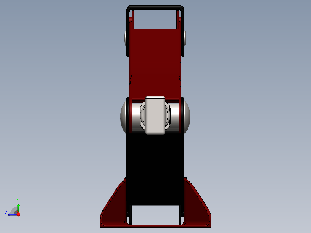 剪叉式升降机 、升降机(59)右视图