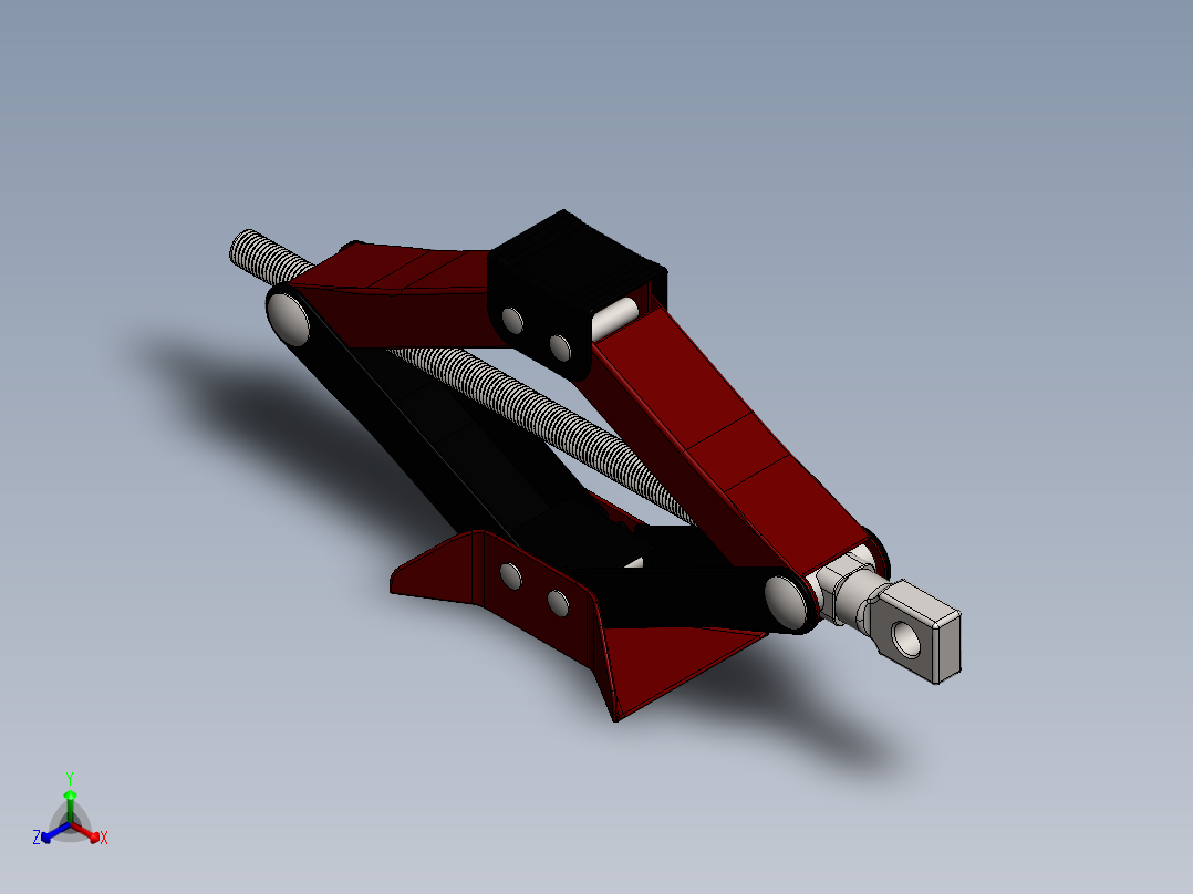 剪叉式升降机 、升降机(59)正等轴测图