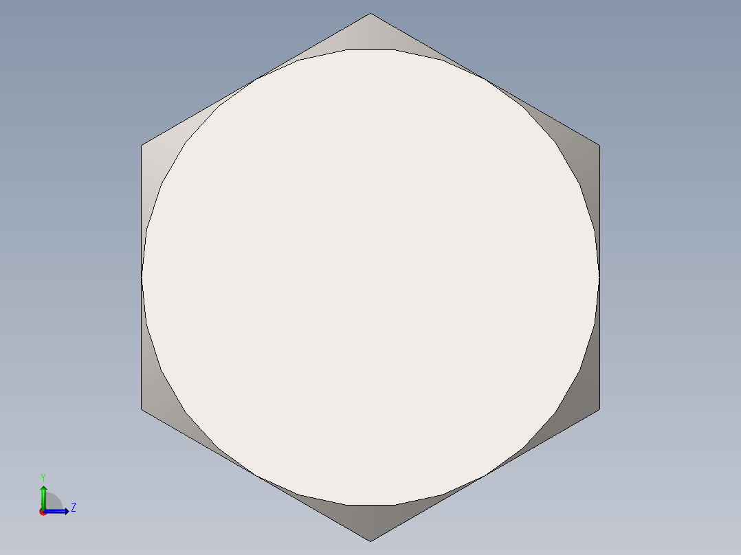 GB／T5780-2000六角头螺栓C级(M18)×80左视图