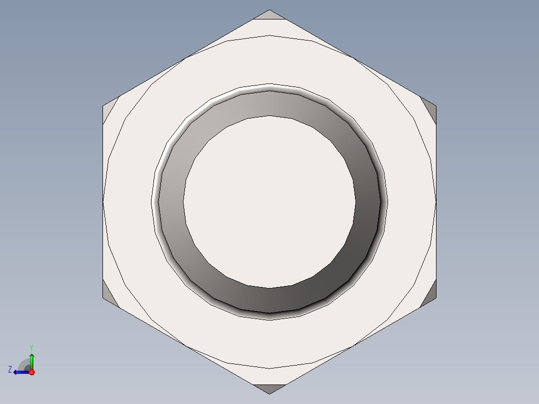 GB／T5780-2000六角头螺栓C级(M18)×80右视图