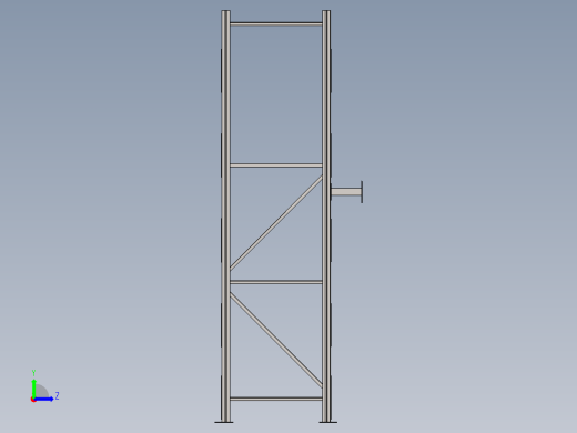 货架、储物架左视缩略图