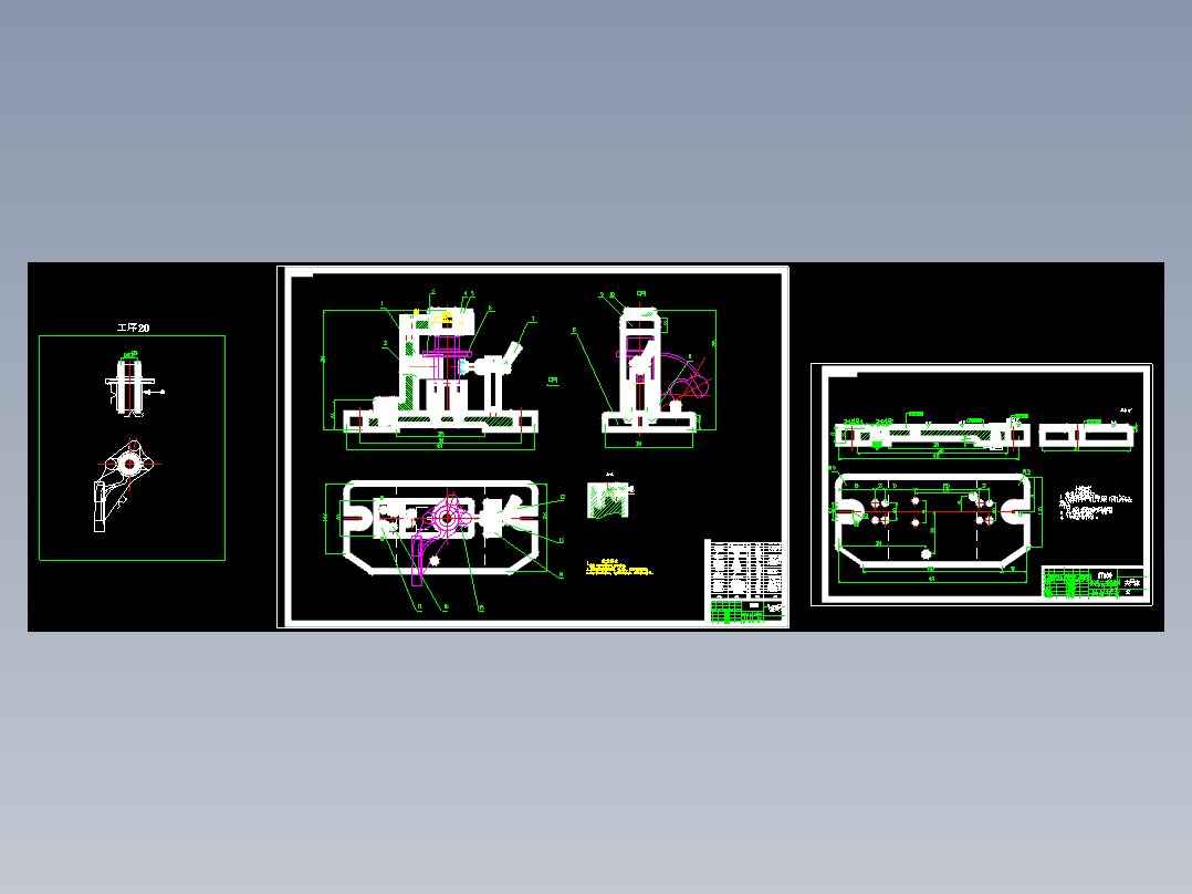 左支架前刹车凸轮的钻Φ38孔夹具设计及加工工艺装备含3张CAD图