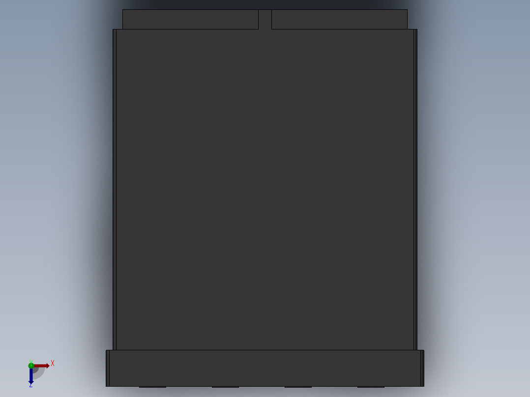 TE-T智能温控表(T96)TE-T96俯视图