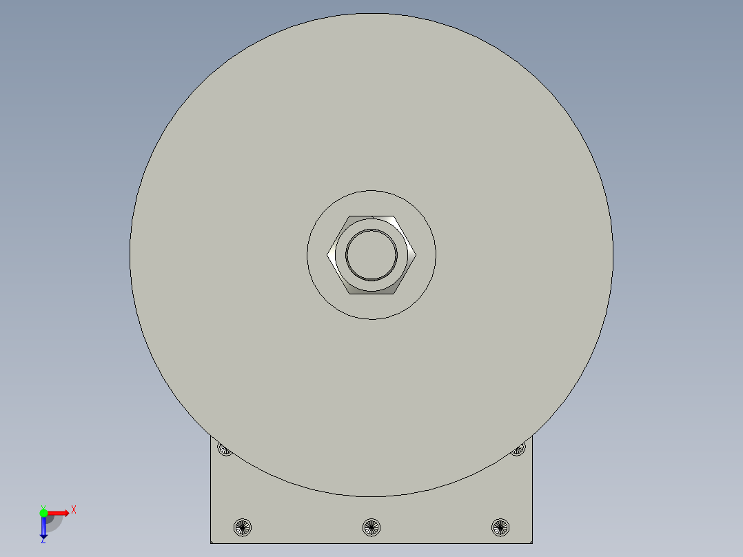 1打磨组件俯视图