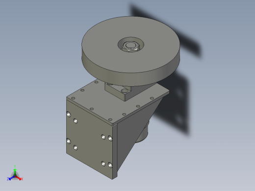 1打磨组件正等轴测缩略图