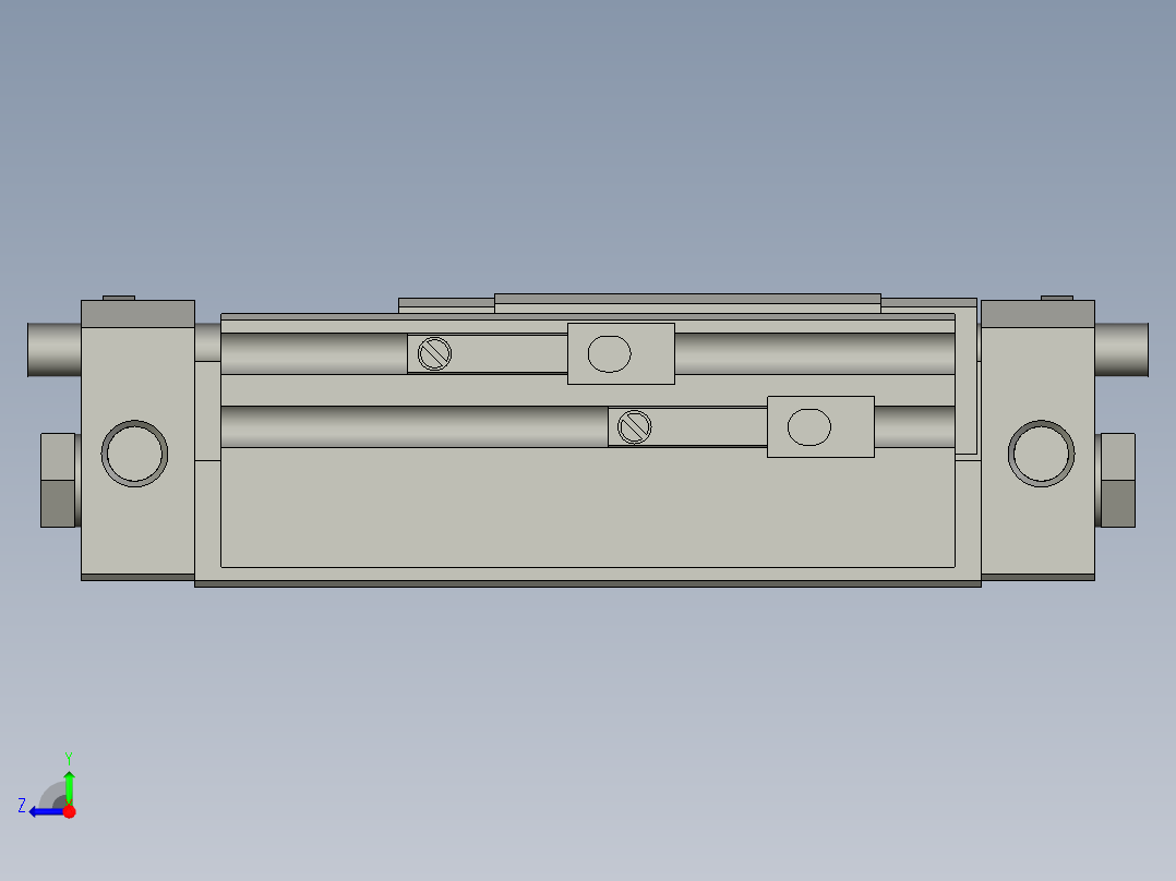MXP12-15C-M9PVL气动滑台右视图