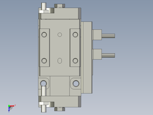 MXP12-15C-M9PVL气动滑台俯视缩略图