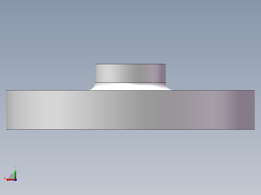 FLANGE_DN400_PN10_U-PVC后视图