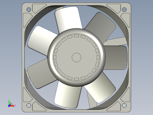 120x120x38mmN系列DC轴流风机TX12038H24-N前视缩略图