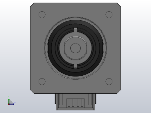 14HY-D固定式直线步进电机[14HY3001-25.4D5.562.4384]前视缩略图