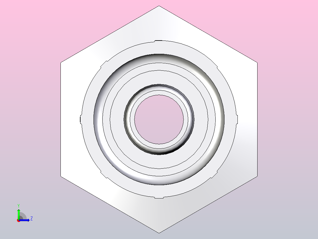 标准液压接头1D246-14-5左视图