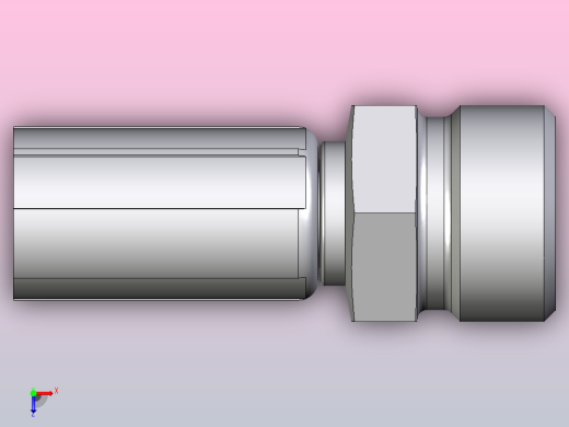 标准液压接头1D246-14-5俯视缩略图