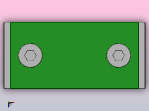 塑料管夹_塑料管夹 A(Ⅱ)20俯视缩略图