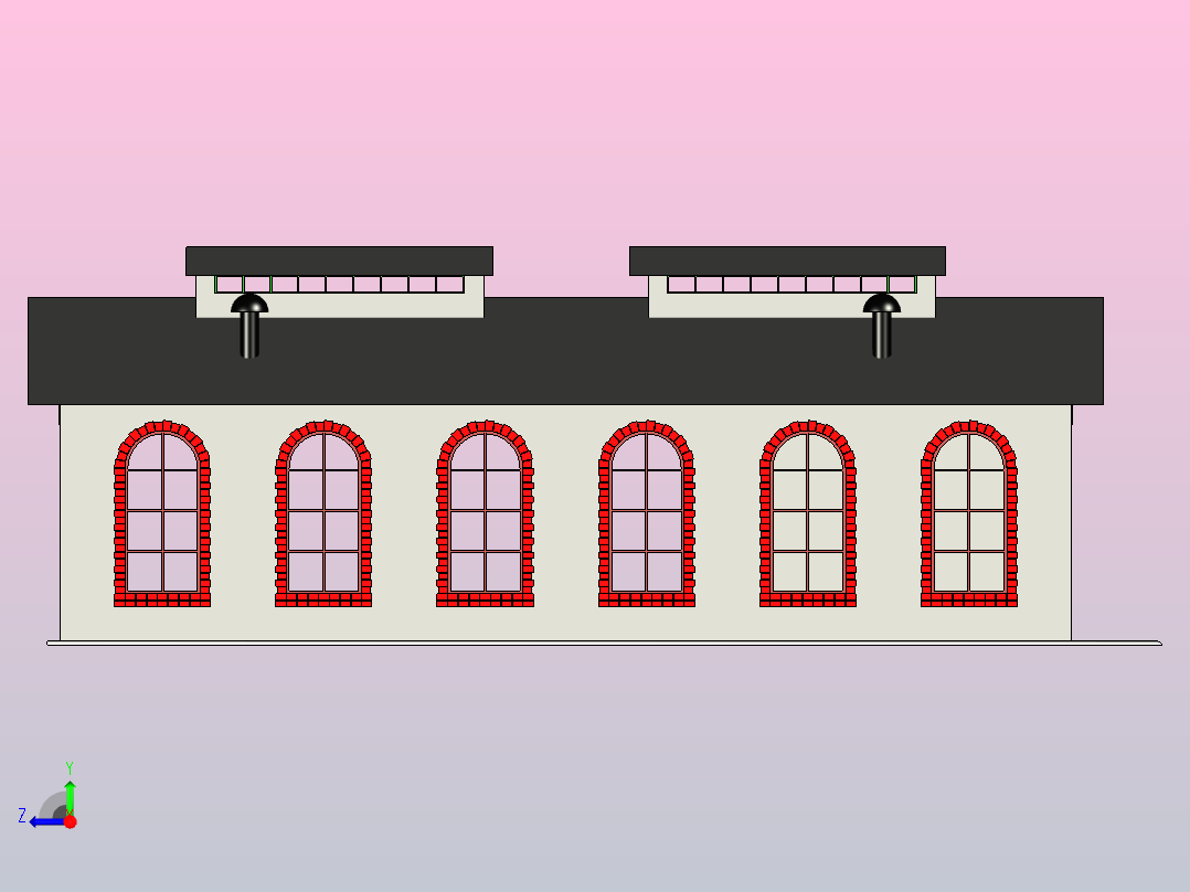 住宅模型3右视图