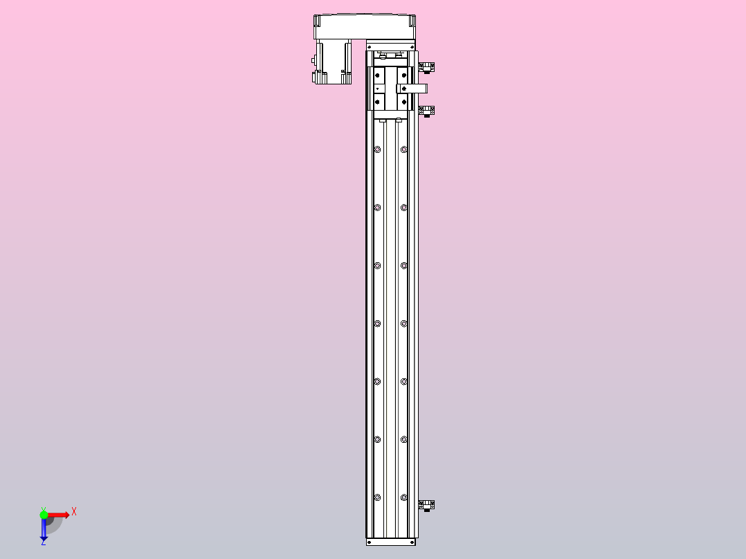 钢基模组TPA-KSR-8610C-840A1-ML-H0S1俯视图