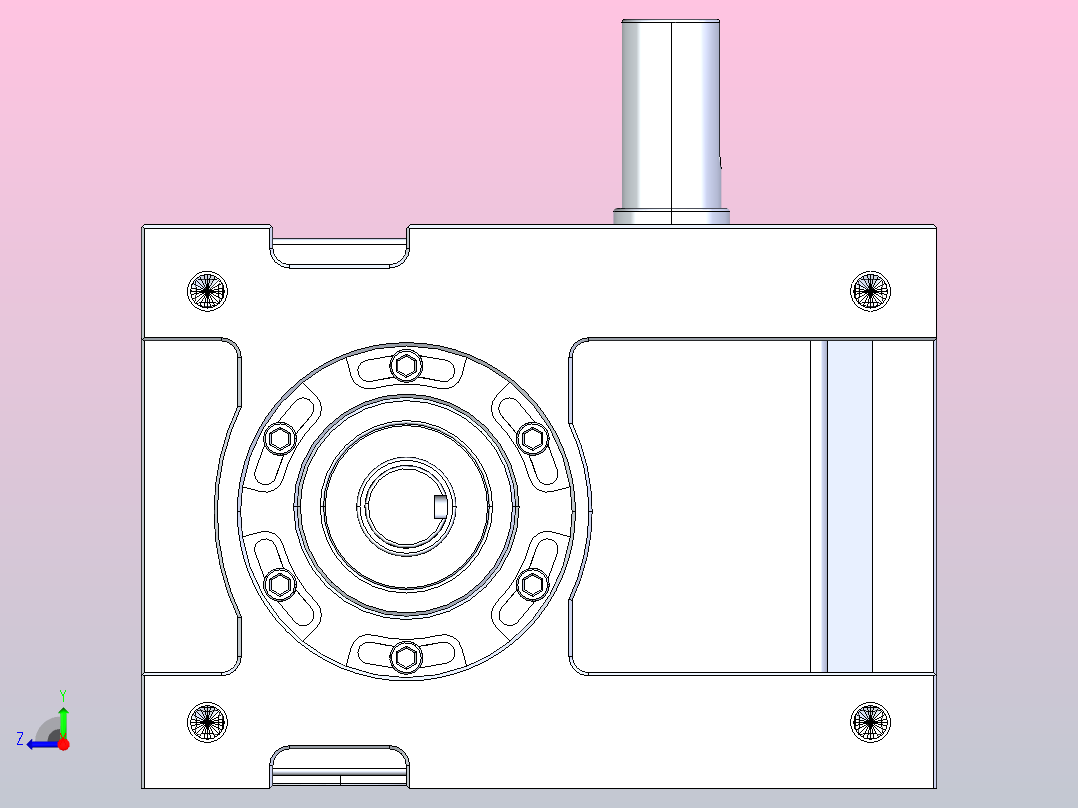 RU80DS凸轮分割器右视图