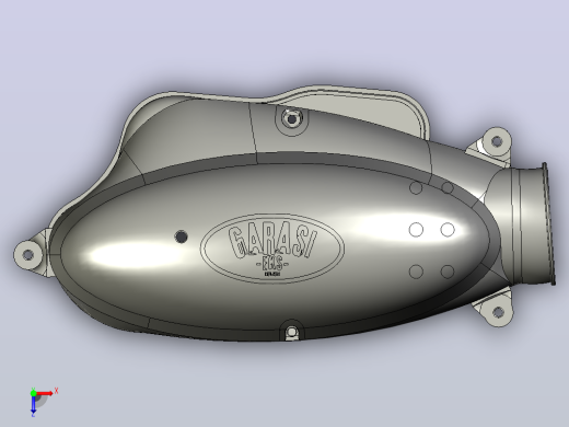 适用于 vespa 150cc 的空气箱 Ventury俯视缩略图