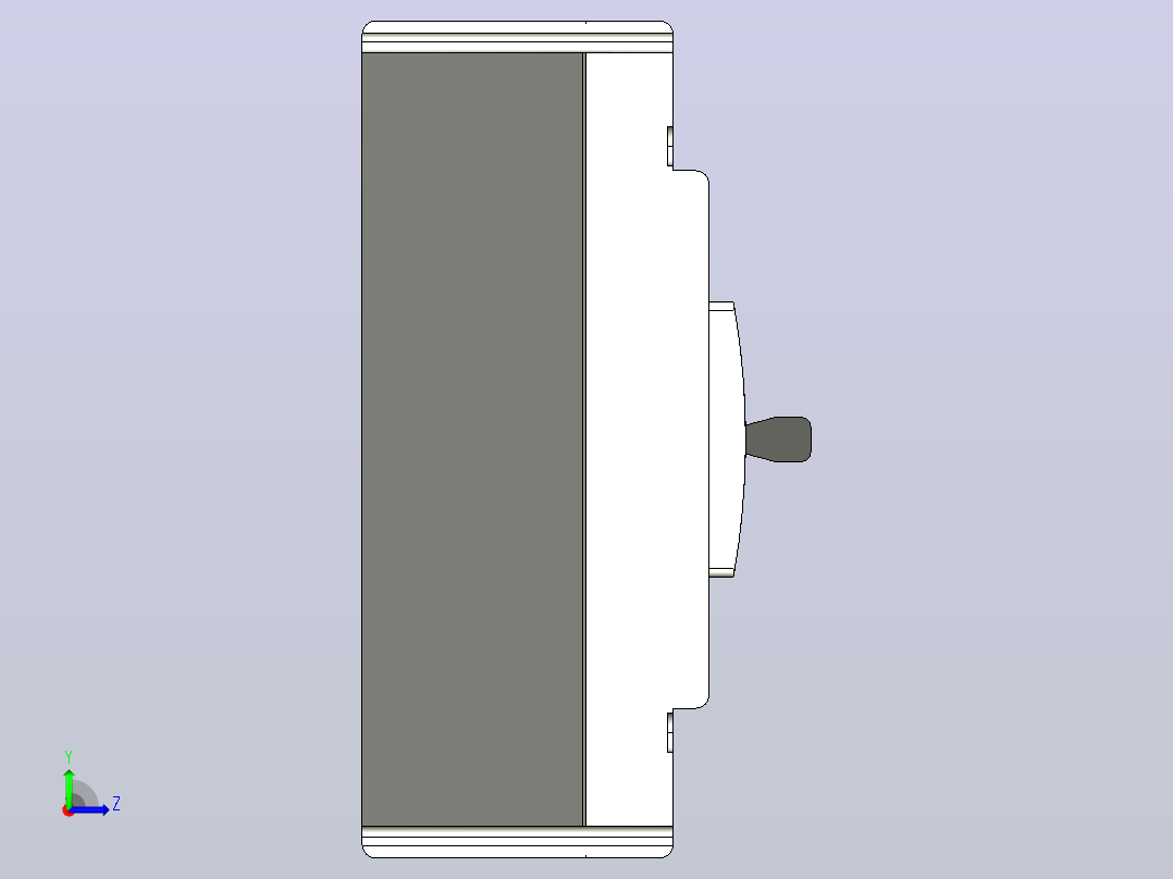 RDM1L系列漏电断路器[RDM1L-800H-4A]左视图