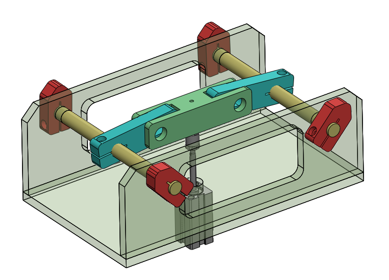 阻挡结构3D数模图纸 Solidworks设计