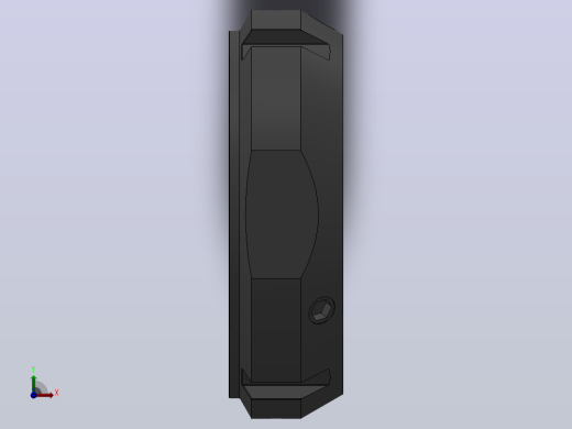 NFA斜角锁紧螺母[NFA M70×2.0]前视缩略图