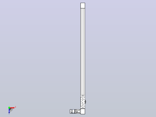 带式直线轴半闭式TPA-ONB-60-140-L1250-DL-J60-N3俯视缩略图