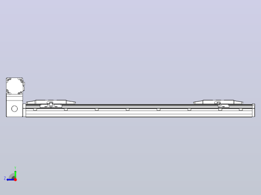 皮带直线轴双滑块型TPA-GCBS-150-P80-L275-LU-M75-N3右视缩略图