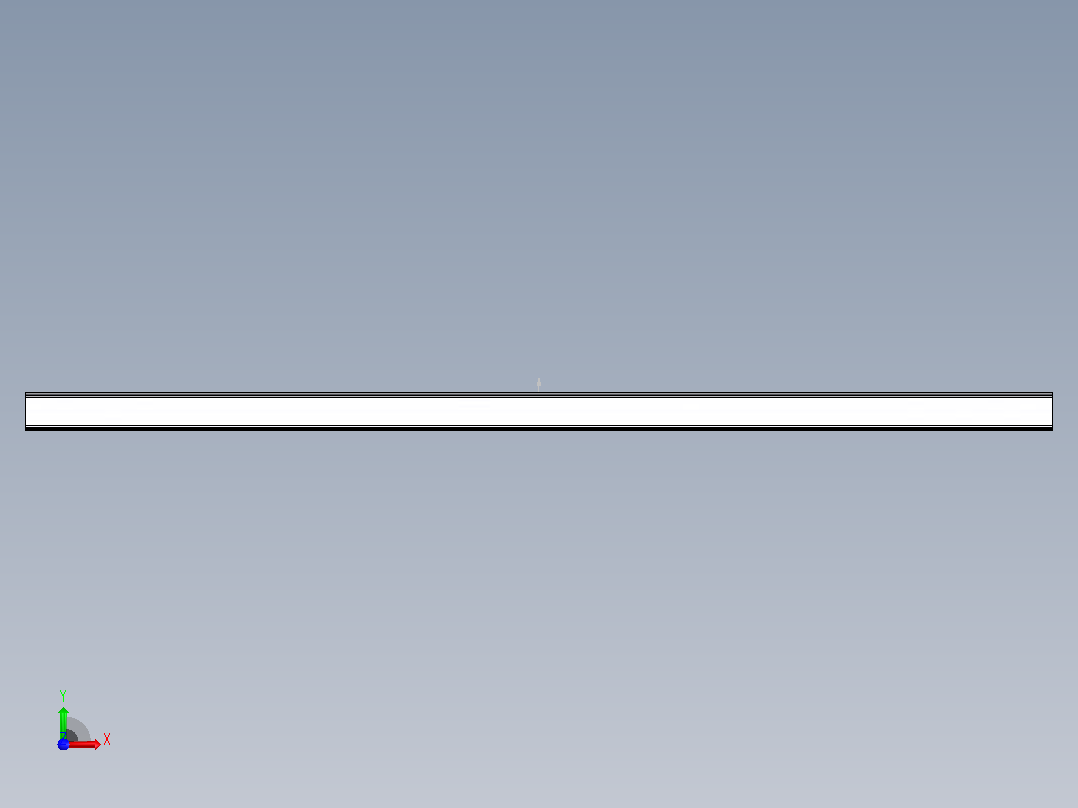 16#热轧工字钢4.3m.SLDPRT前视图