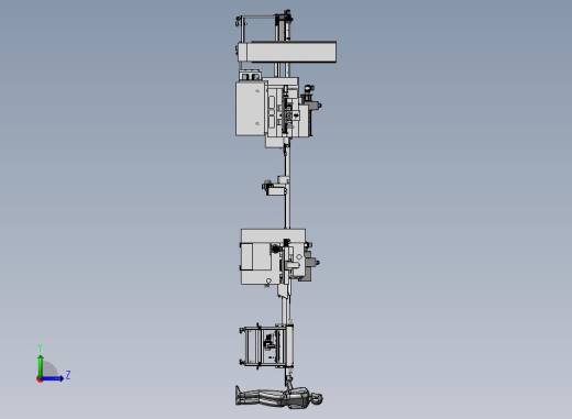 全自动无心磨床流水线左视缩略图