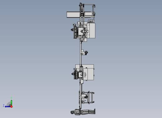 全自动无心磨床流水线右视缩略图