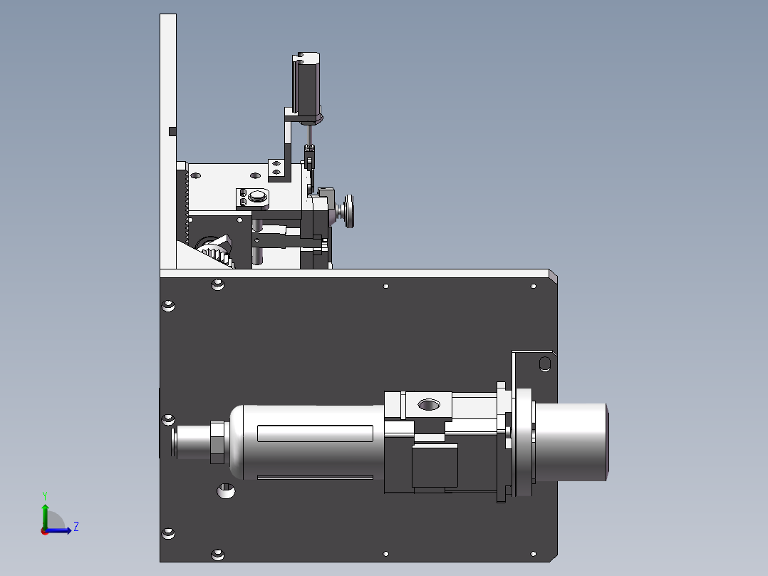 打端子机SW左视图