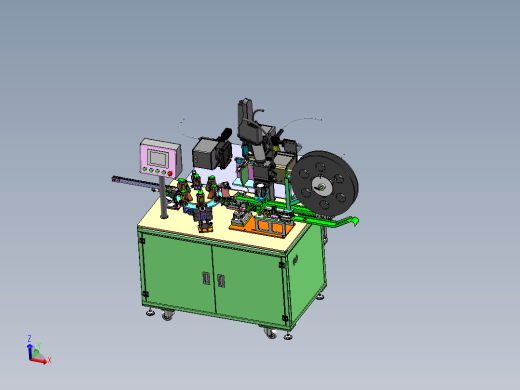 SCARA机器人桌面机器人自动折弯机切割机3d图纸
