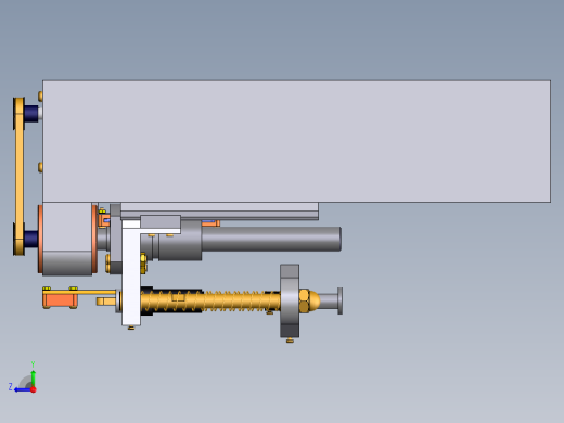 高放射性液体稀释、分装系统的机械装置设计右视缩略图