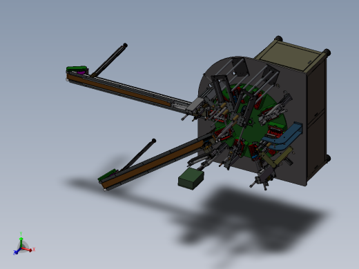 眼镜盒自动装配线