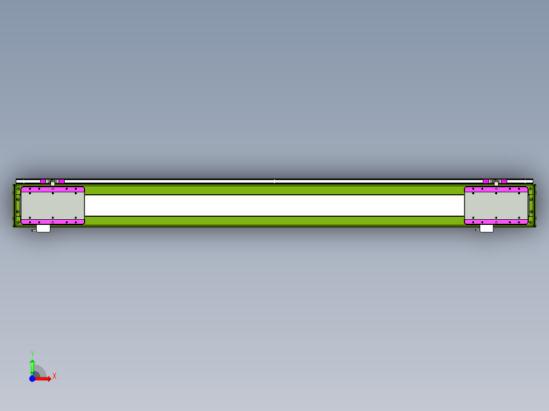 威洛博LC系列3d模型模组2LC14S2Y-S1200前视图
