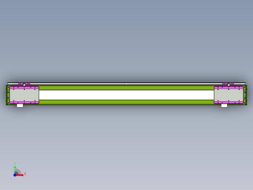 威洛博LC系列3d模型模组2LC14S2Y-S1200前视缩略图