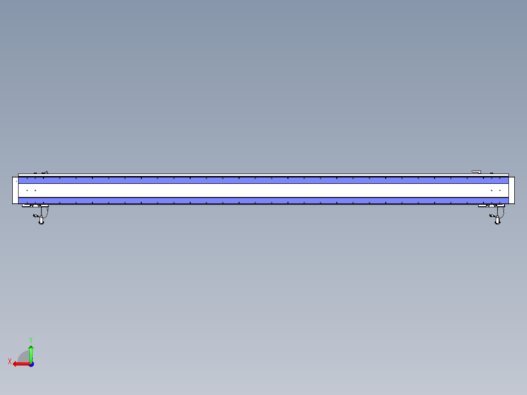 威洛博VL系列直线电机模组-2VL17E2-S2600后视图