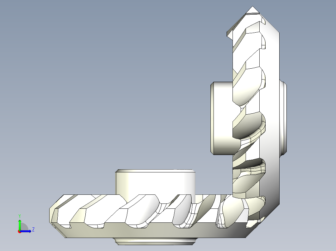 齿轮啮合 (82)左视图