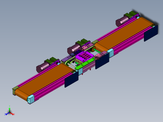 托盘片基带皮带运输流水线